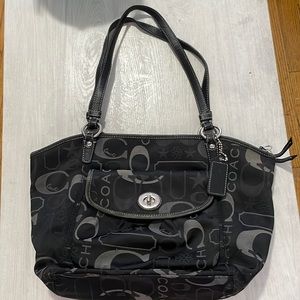 Coach Shoulder Tote Purse